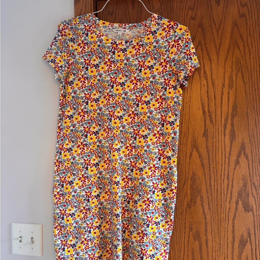 Floral Short-Sleeve Toad & Co. Dress